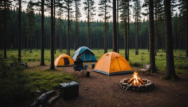 Idées de camping pour un week-end : séjournez aux logeries à vairé pour une escapade nature