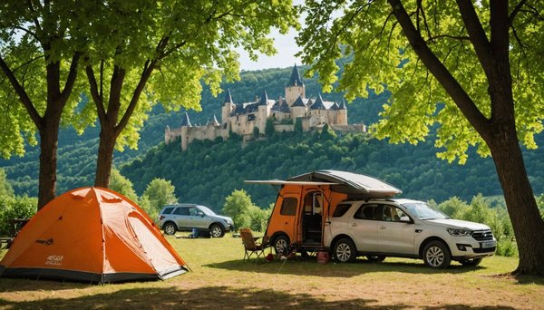 Camping à castelnaud-la-chapelle : séjour 4 étoiles au cœur du périgord noir