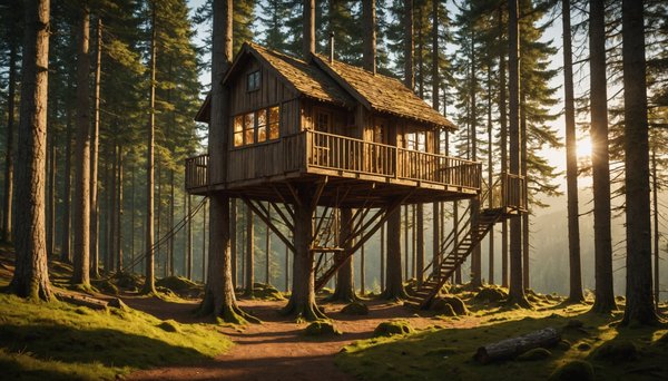 Séjourner dans une cabane dans les arbres en auvergne : une expérience unique
