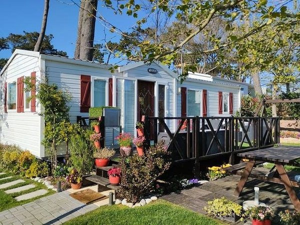 Quelle est la différence de prix d'achat d'un mobil-home et d'un chalet en France ?